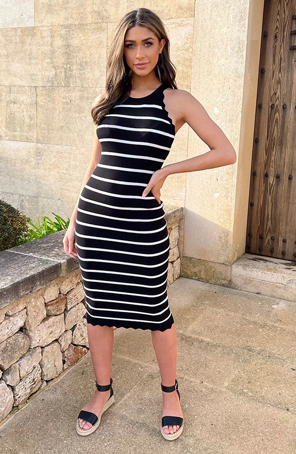 Plateau Sandalen Dames Zwart 11 Plateau Sandalen Dames Zwart - Afbeelding 9