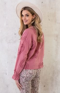 Hartjes Blouse Dust Pink -Kleding Promotie Winkel Hartjes Blouse Dust Pink 9 586x900 1