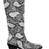 Hoge Laarzen Met Slangenprint 2 Hoge Laarzen Met Slangenprint -Kleding Promotie Winkel Hoge Laarzen Met Slangenprint 586x900 1