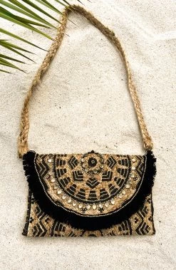 Ibiza Coins Bag Black