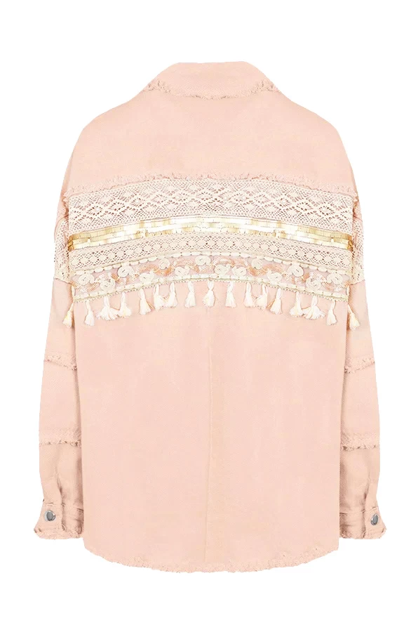 Ibiza Tassel Jacket Oversized Lichtroze 3 Ibiza Tassel Jacket Oversized Lichtroze