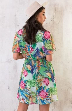 Jungle Jurk Multicolor -Kleding Promotie Winkel Jungle Jurk Mutlicolor 5 586x900 1