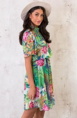 Jungle Jurk Multicolor -Kleding Promotie Winkel Jungle Jurk Mutlicolor 6 586x900 1