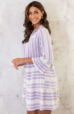 Kelim Tuniek Katoen Lila -Kleding Promotie Winkel Kelim Tuniek Katoen Lila 7 586x900 1
