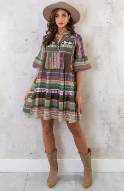 Kelim Tuniek Multicolor Army -Kleding Promotie Winkel Kelim Tuniek Multicolor Army 2 586x900 2