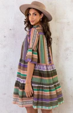 Kelim Tuniek Multicolor Army -Kleding Promotie Winkel Kelim Tuniek Multicolor Army 7 586x900 2