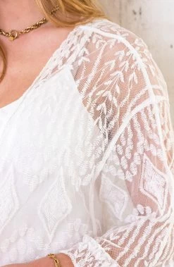 Kimono Leaves Ecru -Kleding Promotie Winkel Kimono Leaves Ecru 1 586x900 2