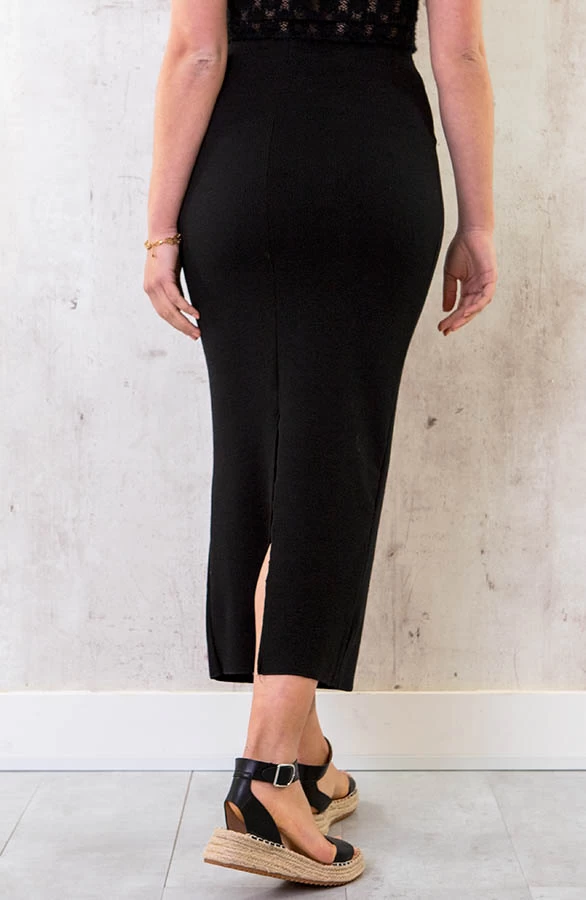 Plateau Sandalen Dames Zwart 6 Plateau Sandalen Dames Zwart - Afbeelding 4