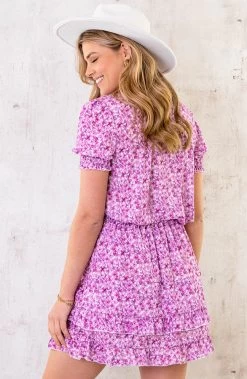 Col Top Bloemen Roze -Kleding Promotie Winkel Laagjes Rok Aquarel Bloemen Roze 1 586x900 1