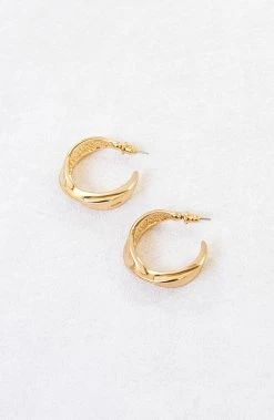 Laurent Oorbellen Goud