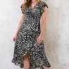 Leopard Jurk Midi Zwart -Kleding Promotie Winkel Leopard Jurk Midi Zwart 5 586x900 2