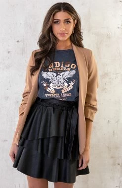 Limited Blazer Camel 2.0 -Kleding Promotie Winkel Limited Blazer Camel 2 5 586x900 4