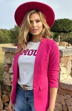 Limited Blazer Dark Fuchsia 2.0