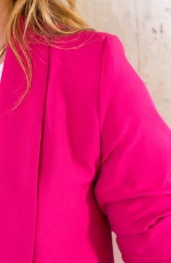 Limited Blazer Dark Fuchsia 2.0 -Kleding Promotie Winkel Limited Blazer Dark Fuchsia 2 7 586x900 1