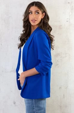 Limited Blazer Kobalt 2.0 -Kleding Promotie Winkel Limited Blazer Kobalt 2 2 586x900 4