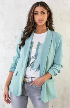 Limited Blazer Mint 2.0 -Kleding Promotie Winkel Limited Blazer Mint 2 2 586x900 2