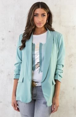 Limited Blazer Mint 2.0 -Kleding Promotie Winkel Limited Blazer Mint 2 4 586x900 2