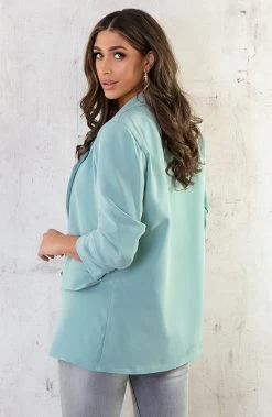 Limited Blazer Mint 2.0 -Kleding Promotie Winkel Limited Blazer Mint 2 6 586x900 1
