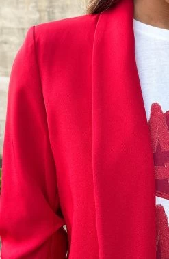 Limited Blazer Rood 2.0 -Kleding Promotie Winkel Limited Blazer Rood 2 1 586x900 1