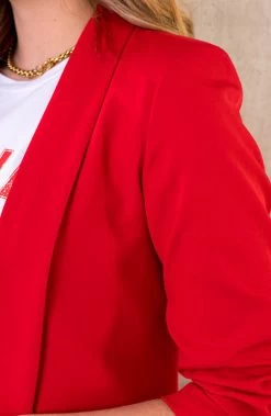 Limited Blazer Rood 2.0 -Kleding Promotie Winkel Limited Blazer Rood 2.0 5 586x900 1