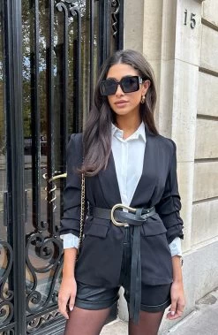 Limited Blazer Zwart 2.0 -Kleding Promotie Winkel Limited Blazer Zwart 2 3 586x900 2