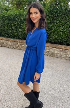 Limited Jurk Chicago Kobalt -Kleding Promotie Winkel Limited Jurk Chicago Kobalt 3 586x900 1