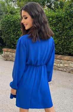 Limited Jurk Chicago Kobalt -Kleding Promotie Winkel Limited Jurk Chicago Kobalt 4 586x900 1