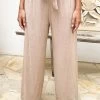 Linnen Broek Beige -Kleding Promotie Winkel Linnen Broek Beige 1 586x900 1