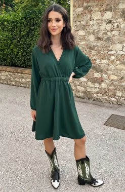 Londen Jurk Smaragd -Kleding Promotie Winkel Londen Jurk Smaragd 1 586x900 2