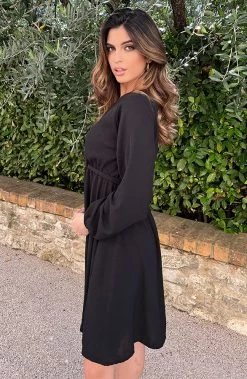 Londen Jurk Zwart -Kleding Promotie Winkel Londen Jurk Zwart 2 586x900 1