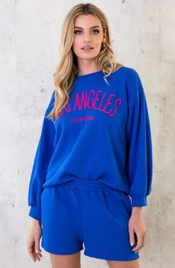 Los Angeles Comfy Trui Kobalt 13 Los Angeles Comfy Trui Kobalt -Kleding Promotie Winkel Los Angeles Comfy Trui Kobalt 5 586x900 2