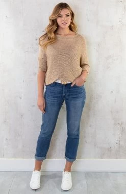 Lurex Top Longsleeve Goud -Kleding Promotie Winkel Lurex Top Longsleeve Goud 3 1 586x900 1