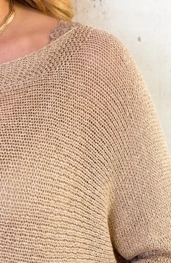 Lurex Top Longsleeve Goud -Kleding Promotie Winkel Lurex Top Longsleeve Goud 8 586x900 1