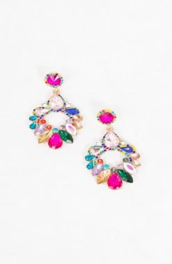 Luxury Crystal Oorbellen Multicolor -Kleding Promotie Winkel Luxury Crystal Oorbellen Multicolor 586x900 1