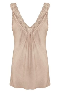 Luxury Kanten Top Brons -Kleding Promotie Winkel Luxury Kanten Top Brons 586x900 3