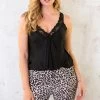 Luxury Kanten Top Zwart -Kleding Promotie Winkel Luxury Kanten Top Zwart 2 586x900 1