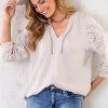 Marant Embroidery Blouse Beige