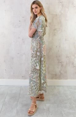 Maxi Print Jurk Army 13 Maxi Print Jurk Army -Kleding Promotie Winkel Maxi Print Jurk Army 2 586x900 1