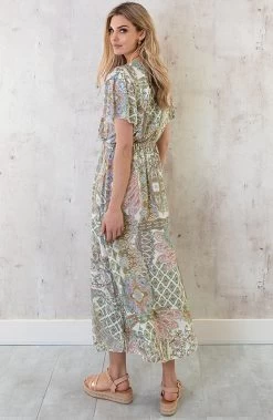 Maxi Print Jurk Army 14 Maxi Print Jurk Army -Kleding Promotie Winkel Maxi Print Jurk Army 3 586x900 1