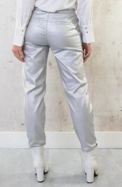 Metallic Jogger Pants Zilver -Kleding Promotie Winkel Metallic Jogger Pants Zilver 586x900 1