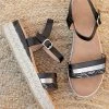 Metallic Plateau Sandalen Snake Zwart -Kleding Promotie Winkel Metallic Plateau Sandalen Snake Zwart 1 586x900 1