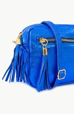 Metallic Tas Leer Kobalt -Kleding Promotie Winkel Metallic Tasje Kobalt 1 586x900 1