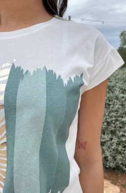 Metallic Top 2.0 Mint -Kleding Promotie Winkel Metallic Top 2.0 Mint 1 586x900 1