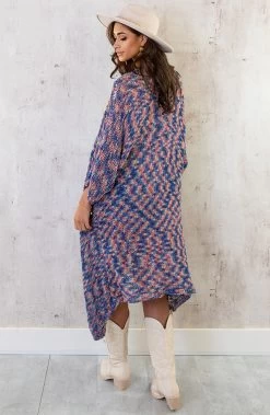 Midi Gehaakt Vest Jeansblauw -Kleding Promotie Winkel Midi Gehaakt Vest Jeansblauw 3 586x900 1