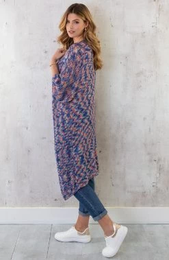 Midi Gehaakt Vest Jeansblauw -Kleding Promotie Winkel Midi Gehaakt Vest Jeansblauw 5 586x900 1