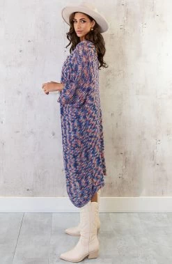 Midi Gehaakt Vest Jeansblauw -Kleding Promotie Winkel Midi Gehaakt Vest Jeansblauw 6 586x900 1