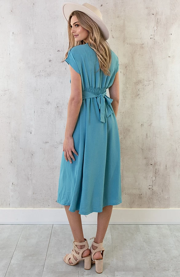 Musthave Deal Midi Knopen Jurk Sevilla 8 Musthave Deal Midi Knopen Jurk Sevilla - Afbeelding 6