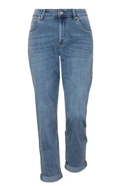 Mom Fit Jeans Light Blue -Kleding Promotie Winkel Mom Fit Jeans Light Blue 4 586x900 1
