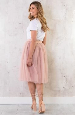 More Amour Metallic Top Rose -Kleding Promotie Winkel More Amour Metallic Top Rose 4 586x900 1