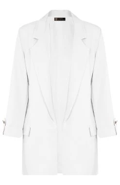 Most Needed Blazer Ecru -Kleding Promotie Winkel Most Needed Blazer Ecru 2 586x900 2